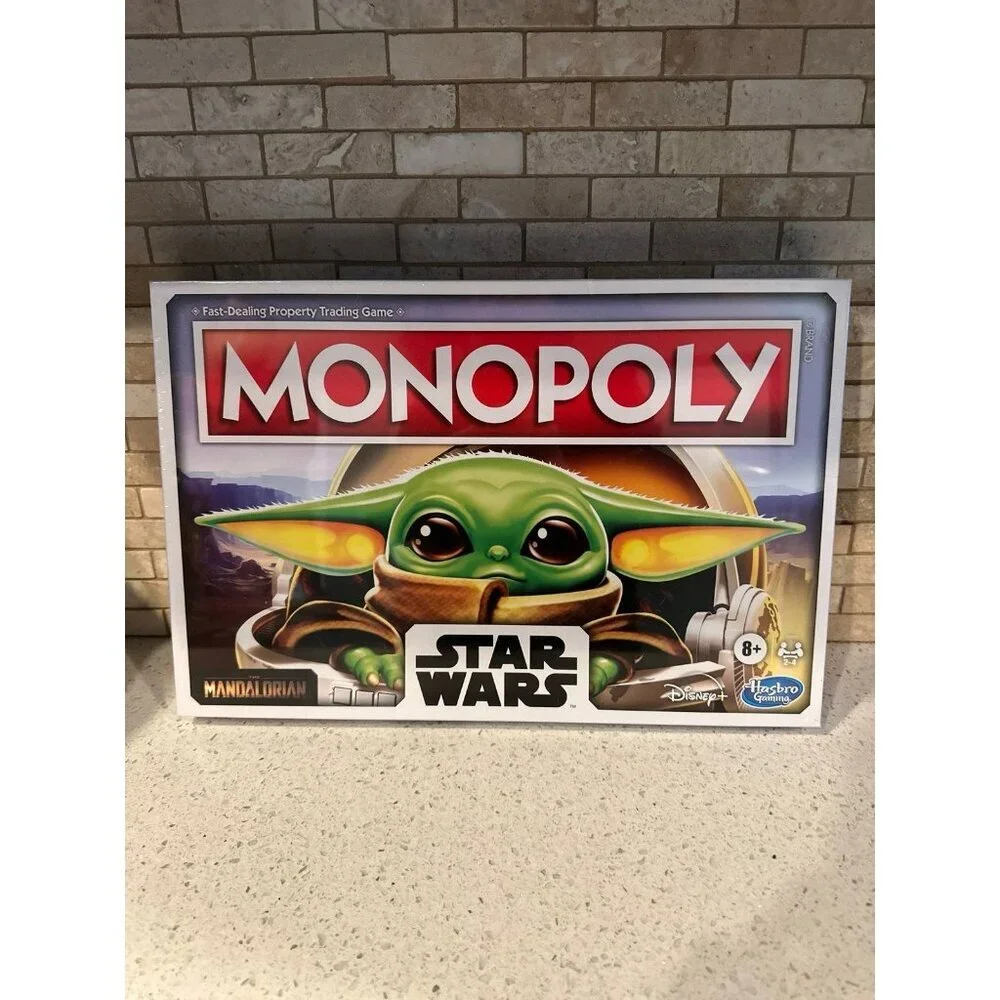 New Sealed Monopoly Star Wars The Mandalorian‎ The Child Edition Board Game